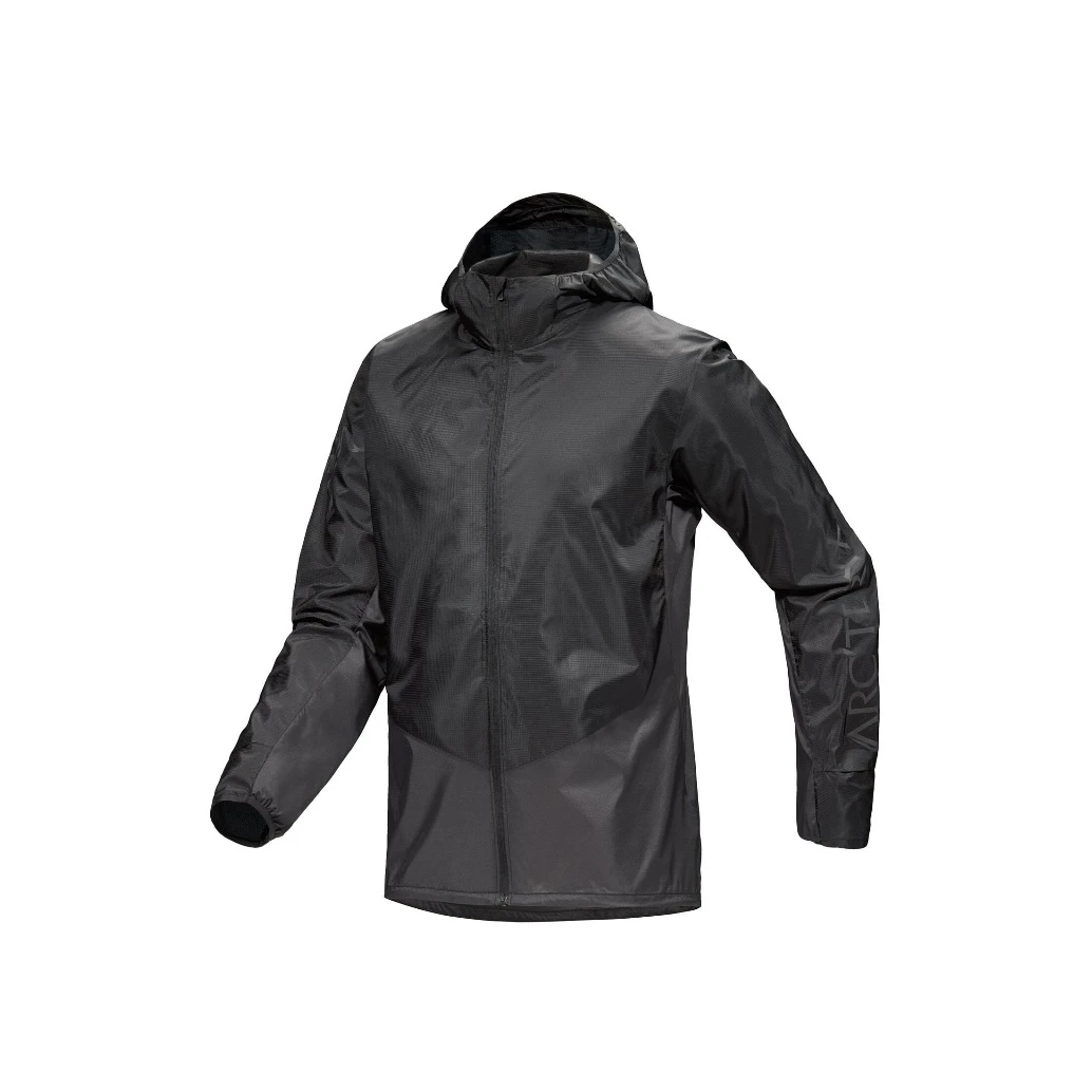 Norvan 轻薄透气防撕裂面料山地跑步风壳连帽夹克外套