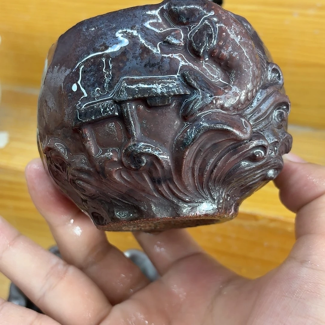 陶园柴烧，精品高货410瑕