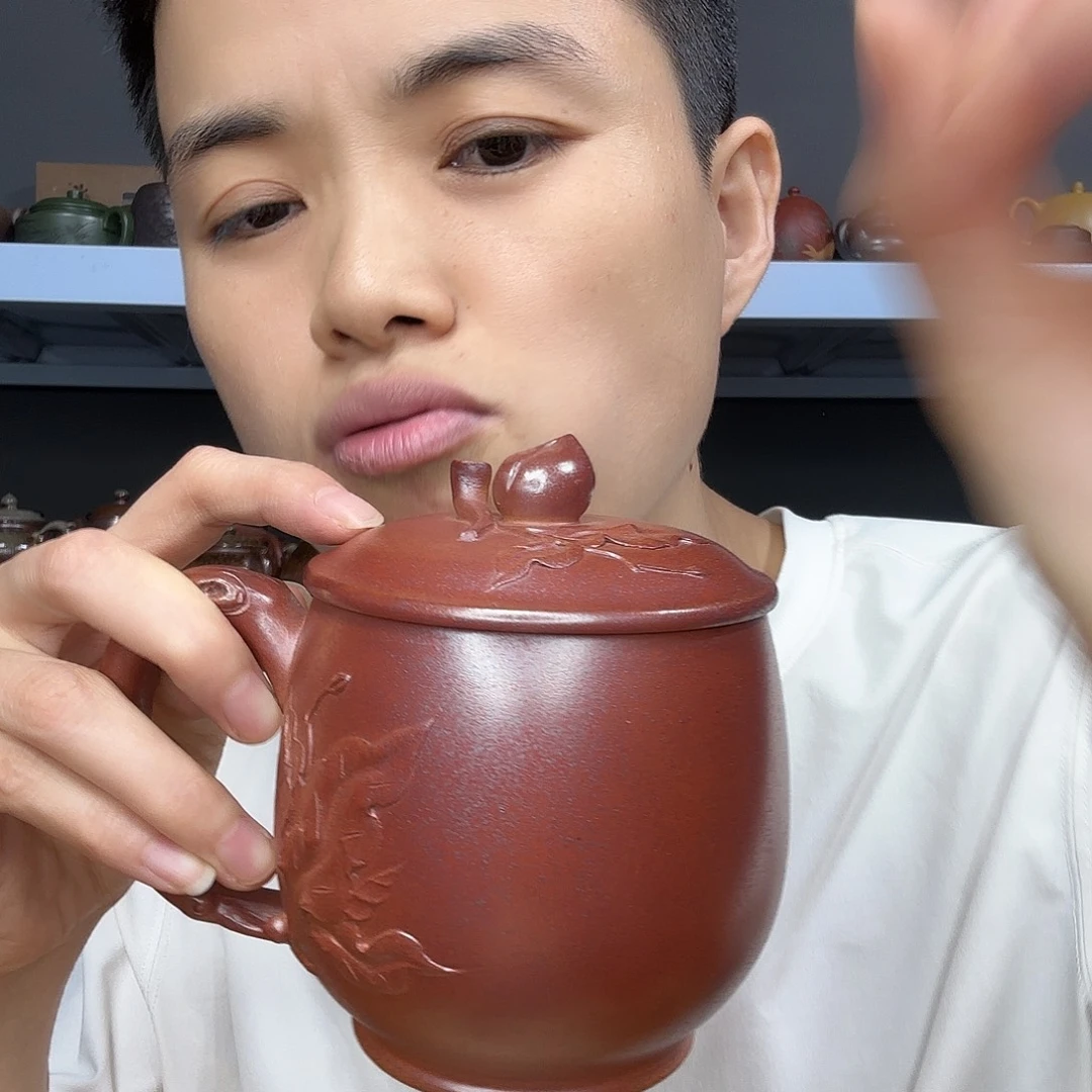 茶壶紫砂民间手艺人全手工制作
