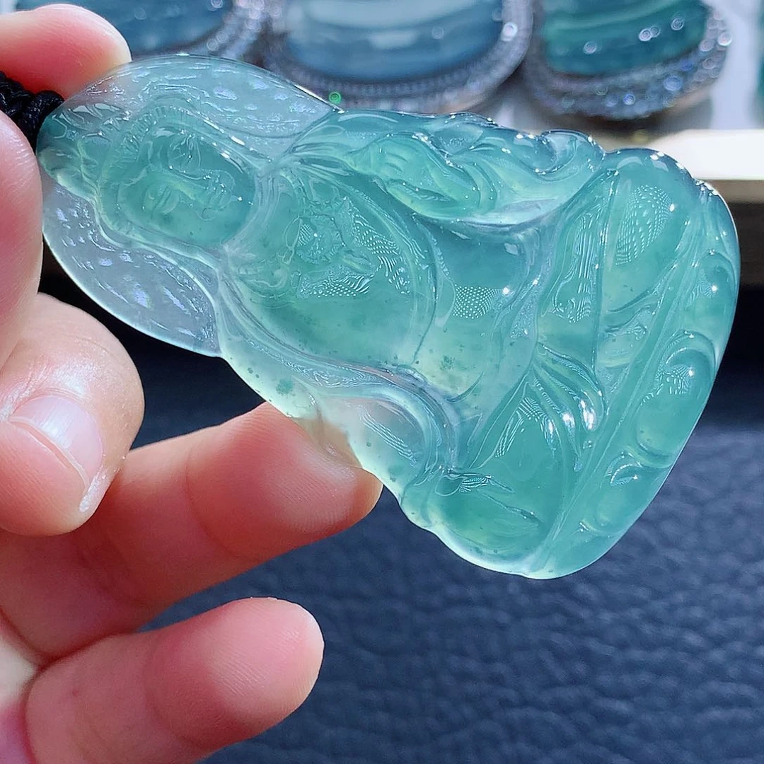 未镶嵌挂件翡翠翡翠