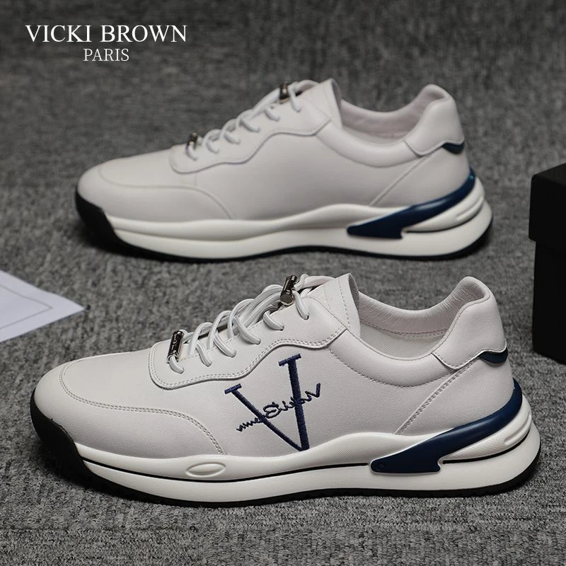 乌鲁木齐发货新款增高潮流运动鞋男士法国阿甘鞋舒适透气休闲男鞋