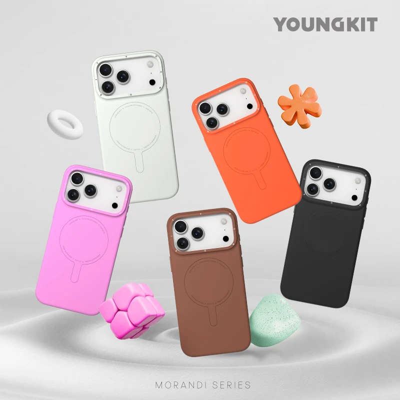 猿气&触感系列适用苹果17/16液态硅胶拍照按键一体式手机壳