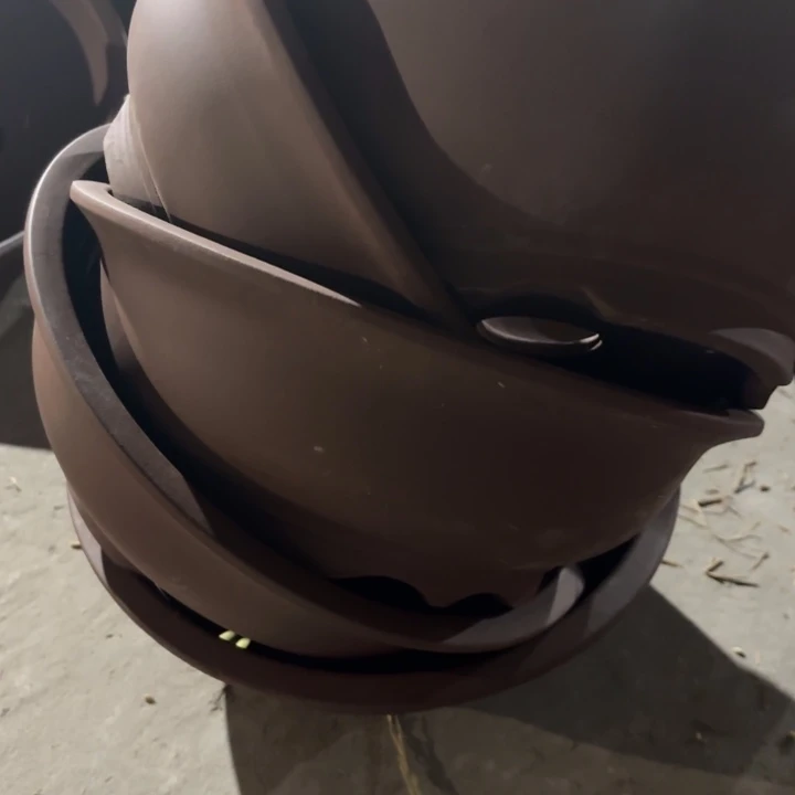 紫砂花盆100-5。