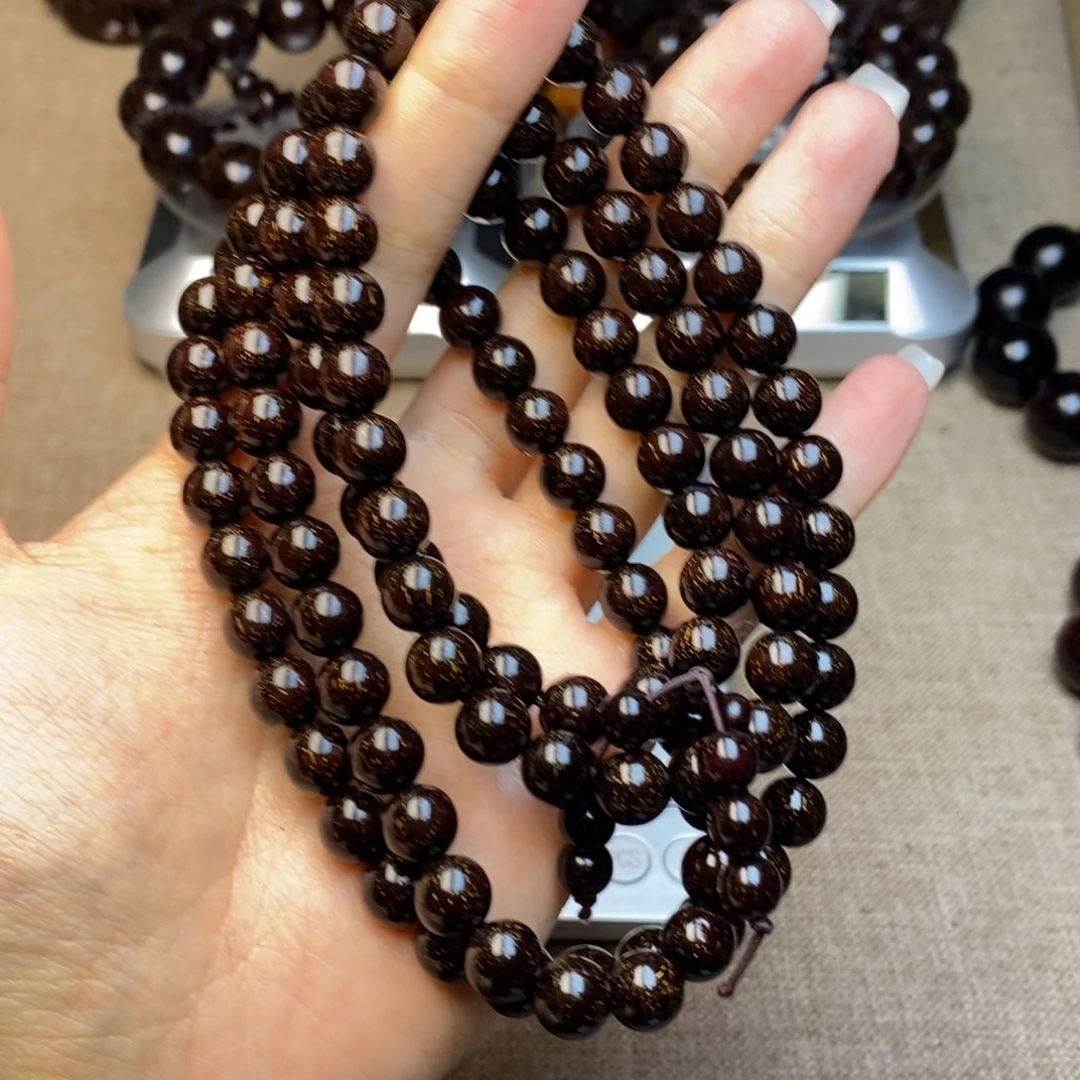 檀香紫檀（小叶紫檀）0.8满星108