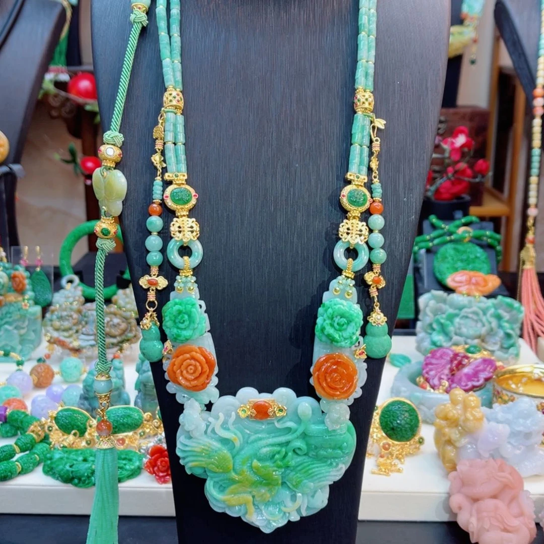 翡翠颈饰合金48小时鉴赏期