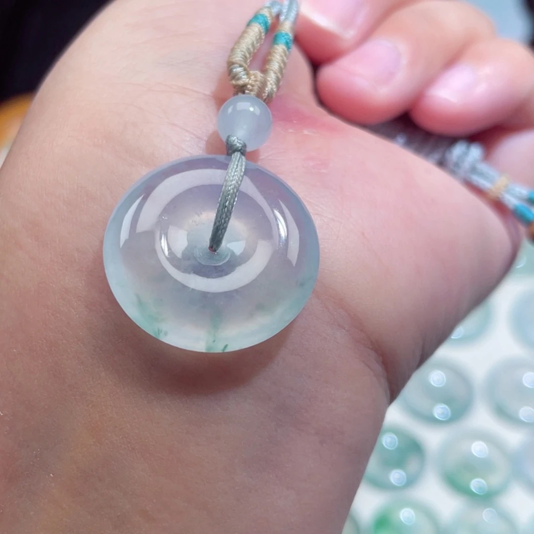 颈饰未镶嵌翡翠扣子