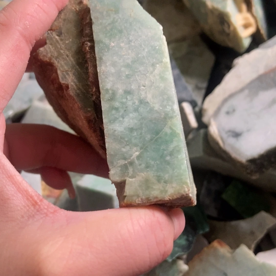 翡翠未镶嵌挂件天然翡翠