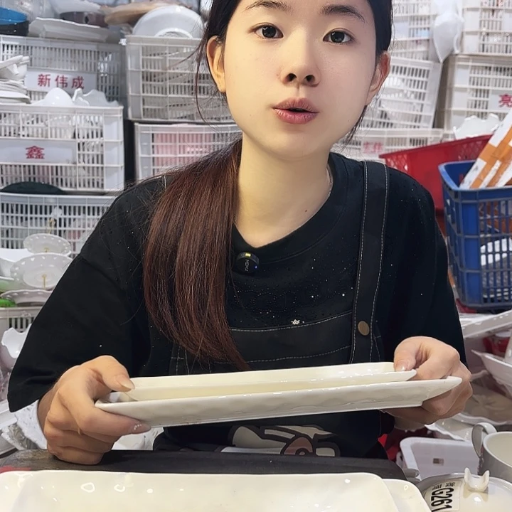 盘微瑕产品………寿司盘四件套