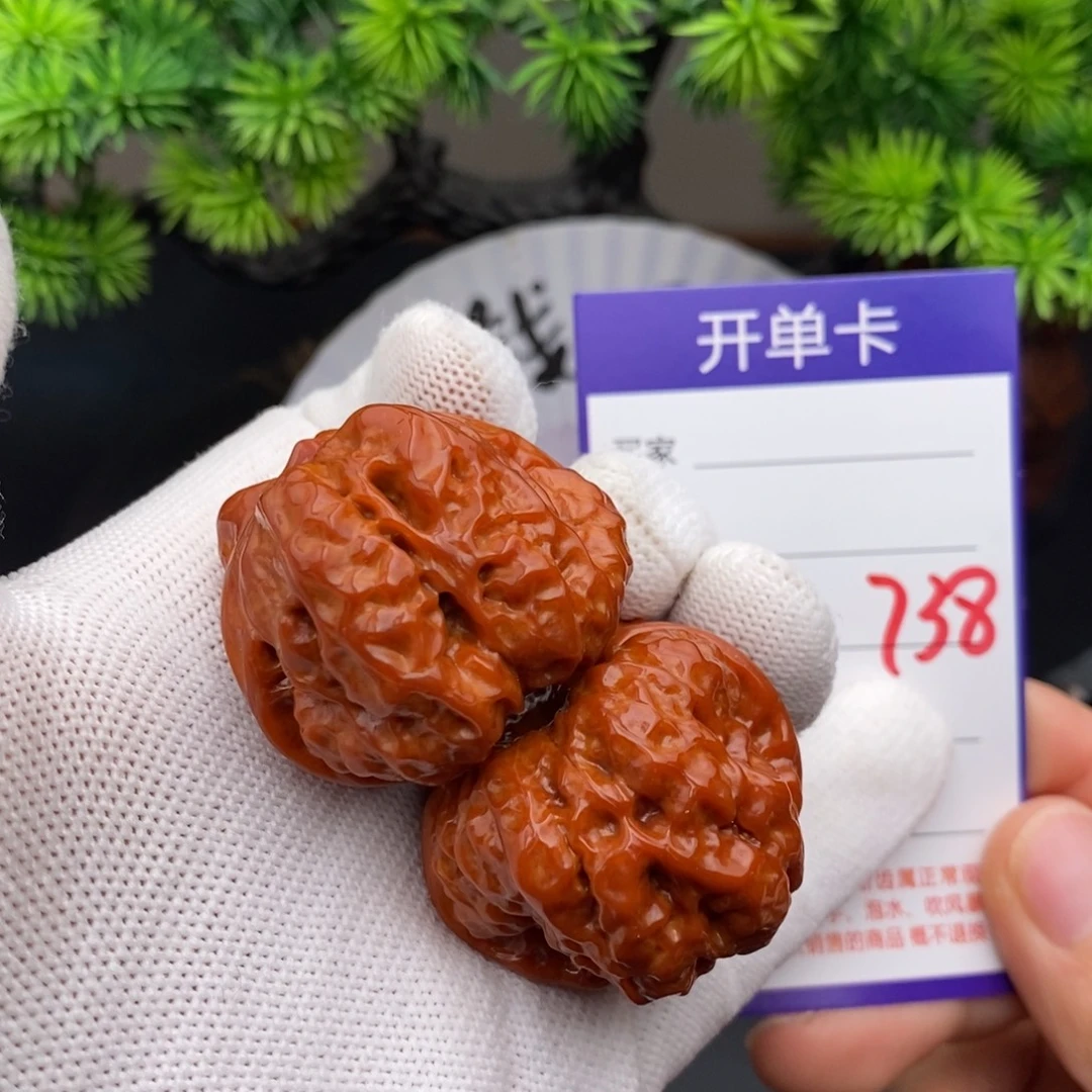 文玩核桃把件38蛤蟆头738