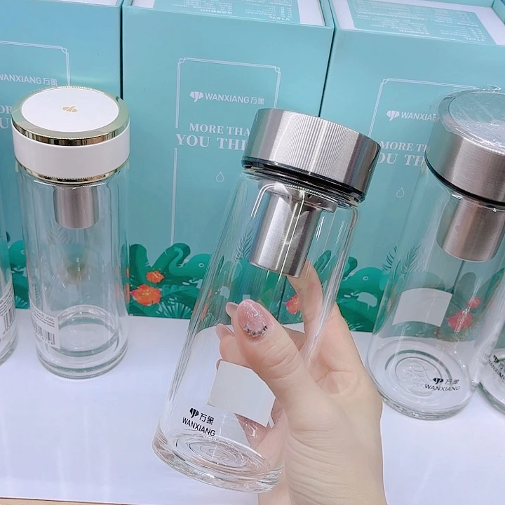 涵***丹万象品牌单层玻璃杯U302j-380杯套