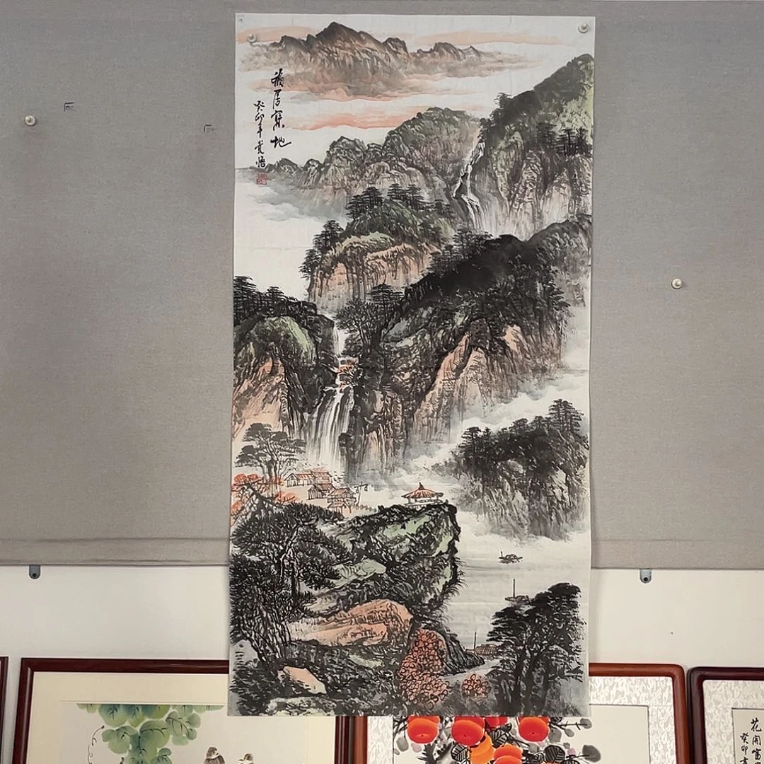 国画山水画作品欣赏48