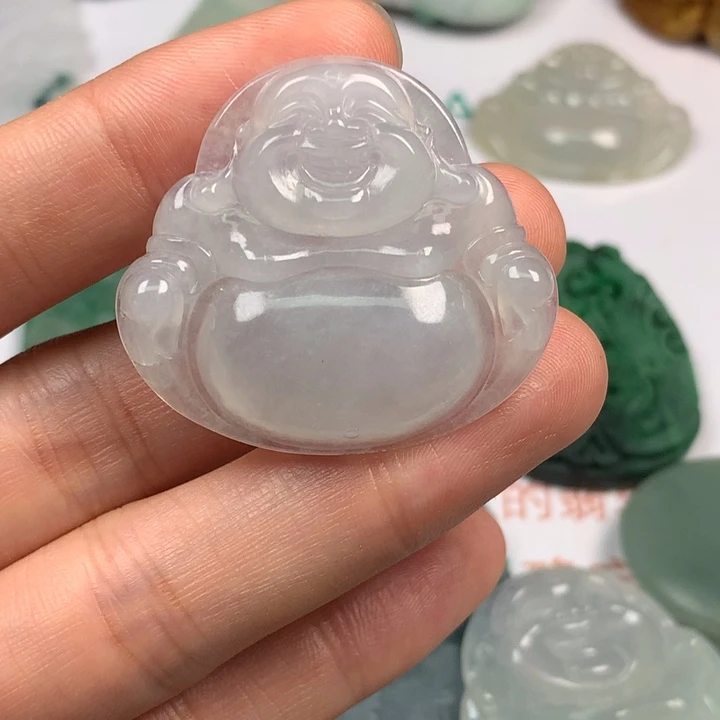 *****翡翠未镶嵌颈饰翡翠