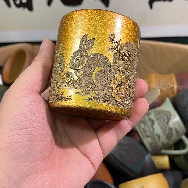 茶杯紫砂全手工紫砂主人杯