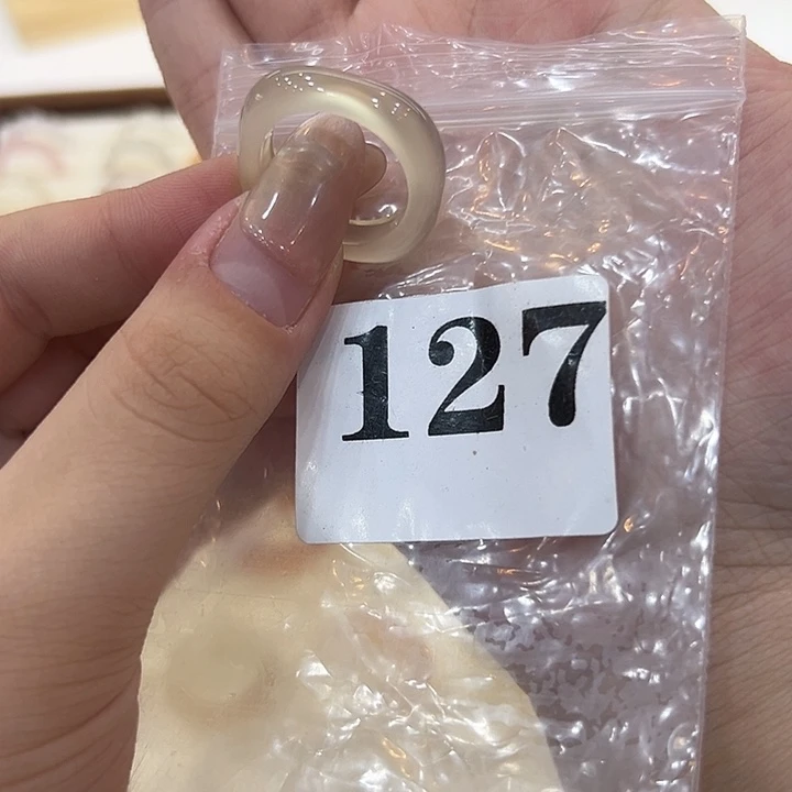 玛瑙/玉髓合金戒指127港17