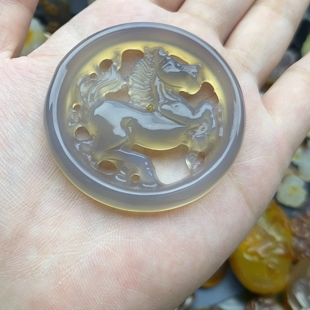 玛瑙/玉髓未镶嵌颈饰