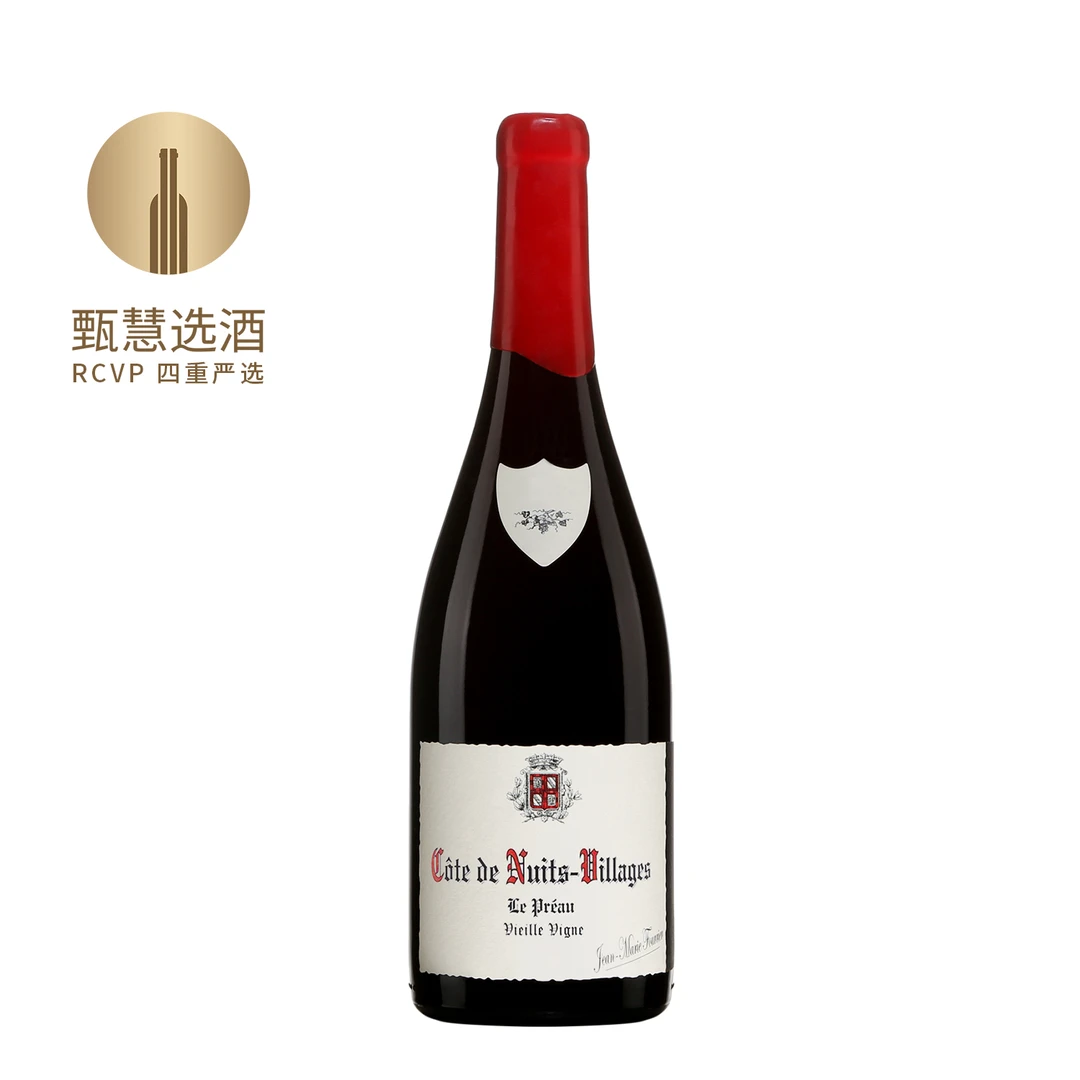 甄慧选酒傅立叶酒庄夜丘村修道院老藤红葡萄酒2022 法国