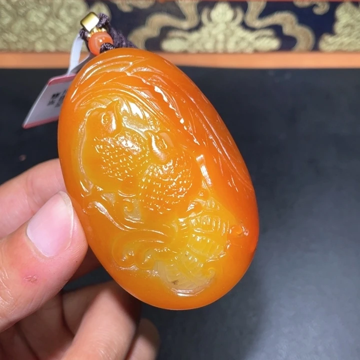 和田玉未镶嵌颈饰J