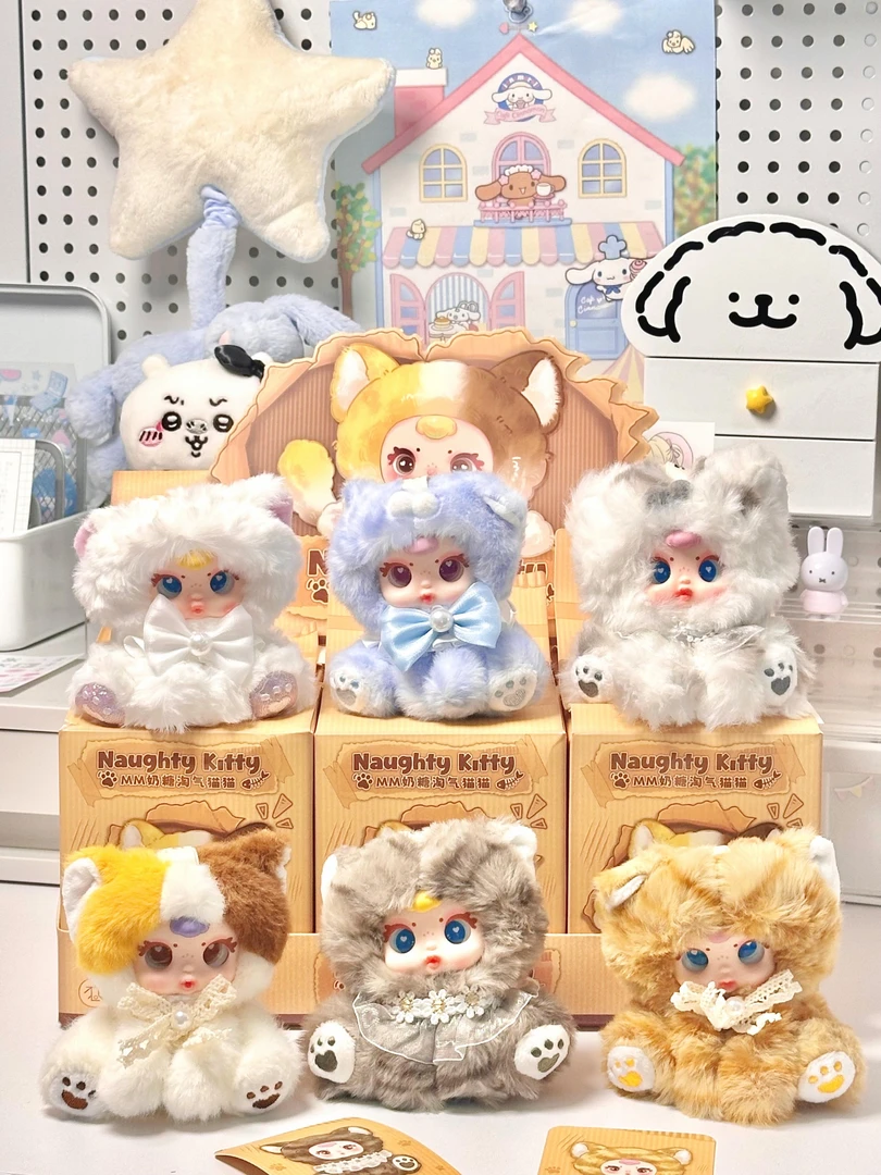 【正版代拆】MM淘气猫猫可爱家具挂件