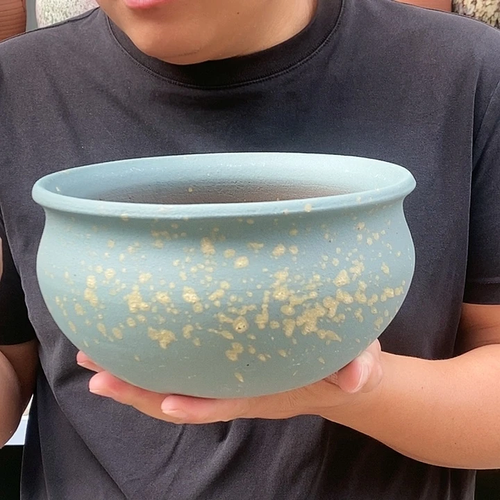 紫砂花盆口20高111福利
