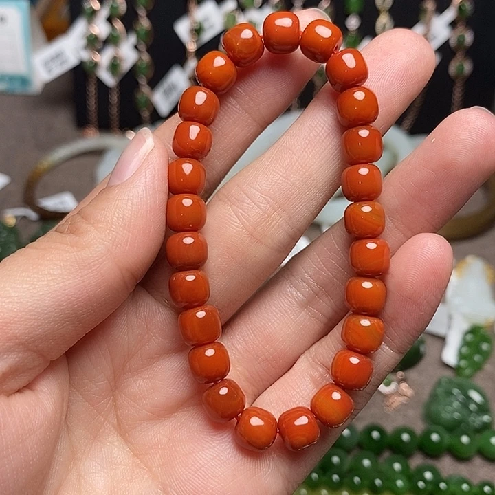 玛瑙/玉髓未镶嵌手链