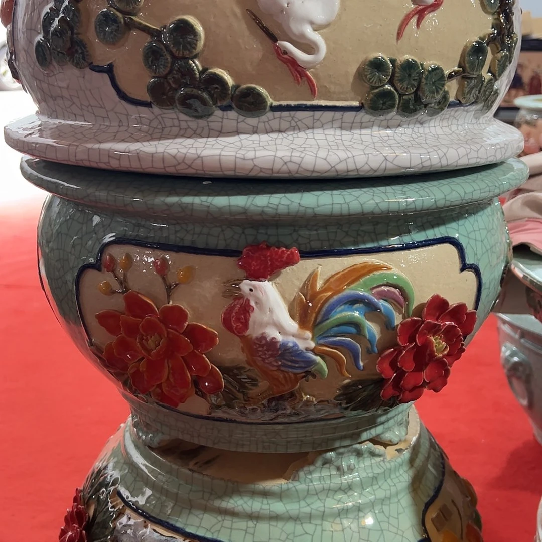 勇***来琉璃手工艺品石湾盆