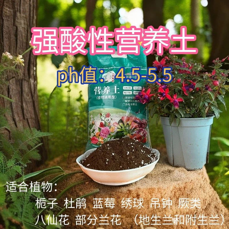 强酸营养土养花种菜有机营养土绿植盆栽土