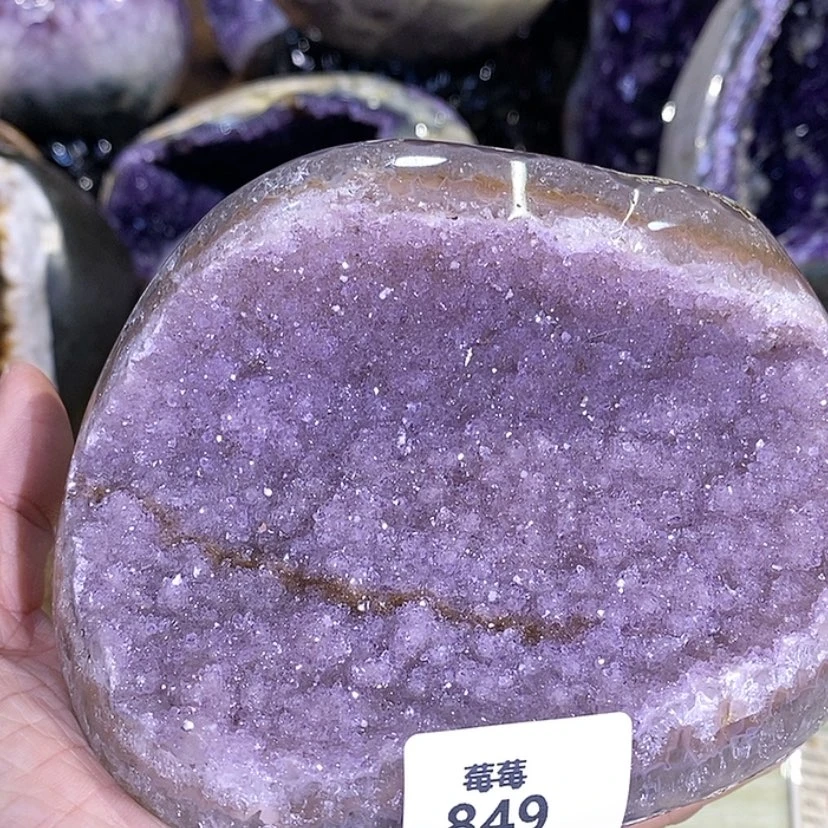 【闪购商品】未镶嵌珠宝半成品紫晶