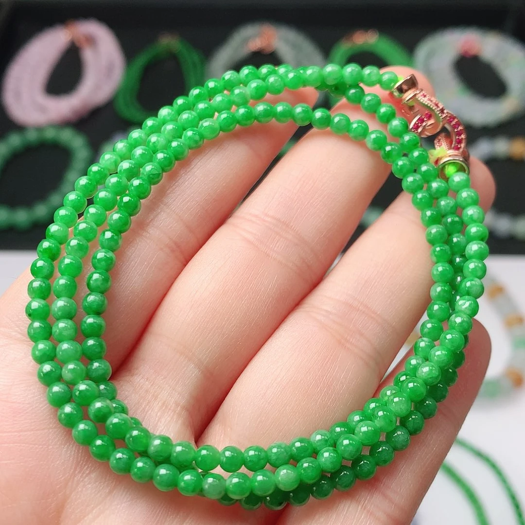 翡翠未镶嵌手链翡翠