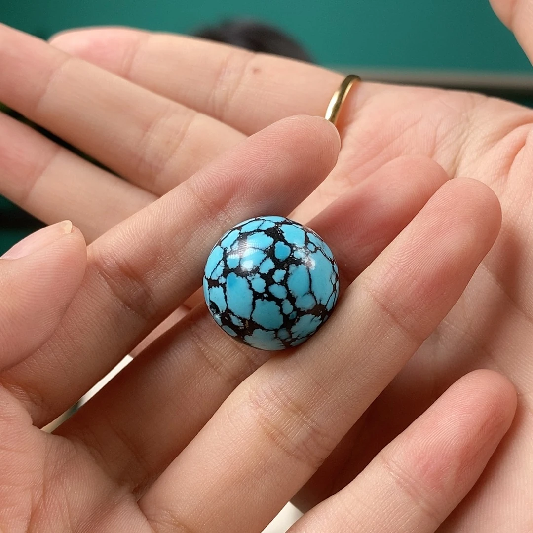 b***y未镶嵌绿松石珠宝奇石