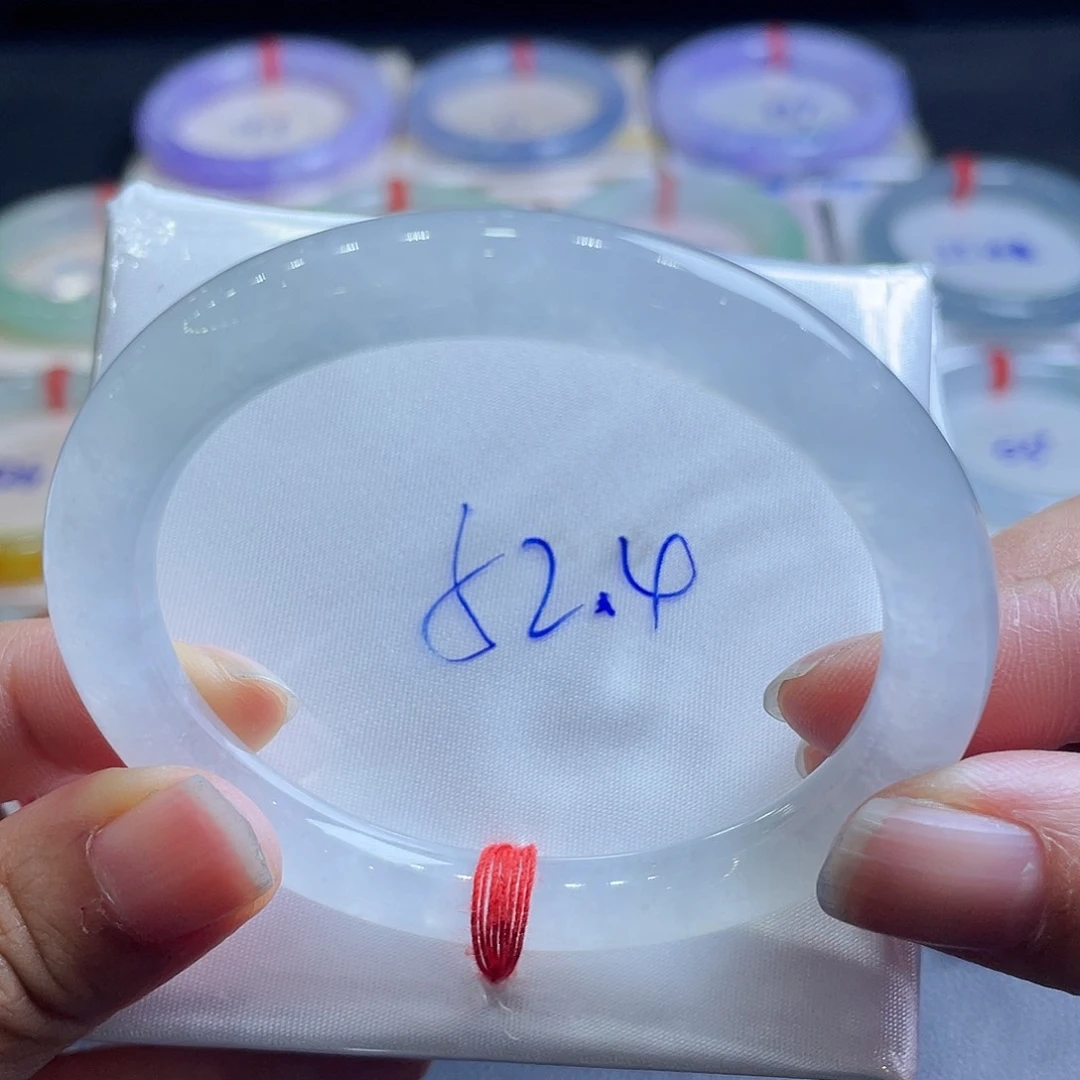 未镶嵌手镯翡翠2号圆条