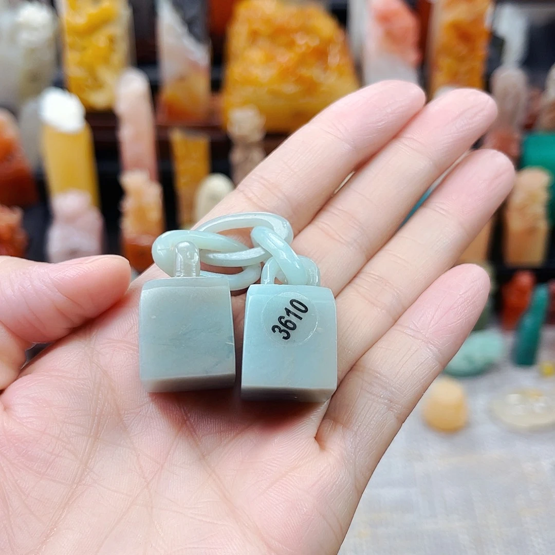 寿山石印石3610包邮包刻