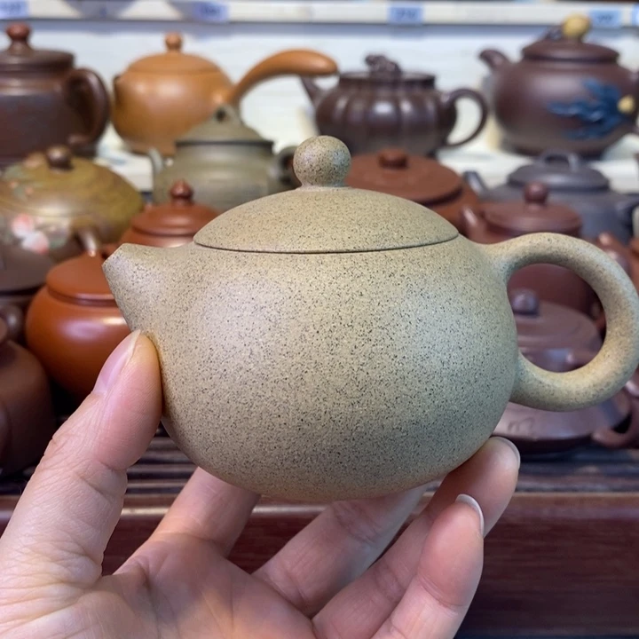 紫砂茶壶微瑕处理一把