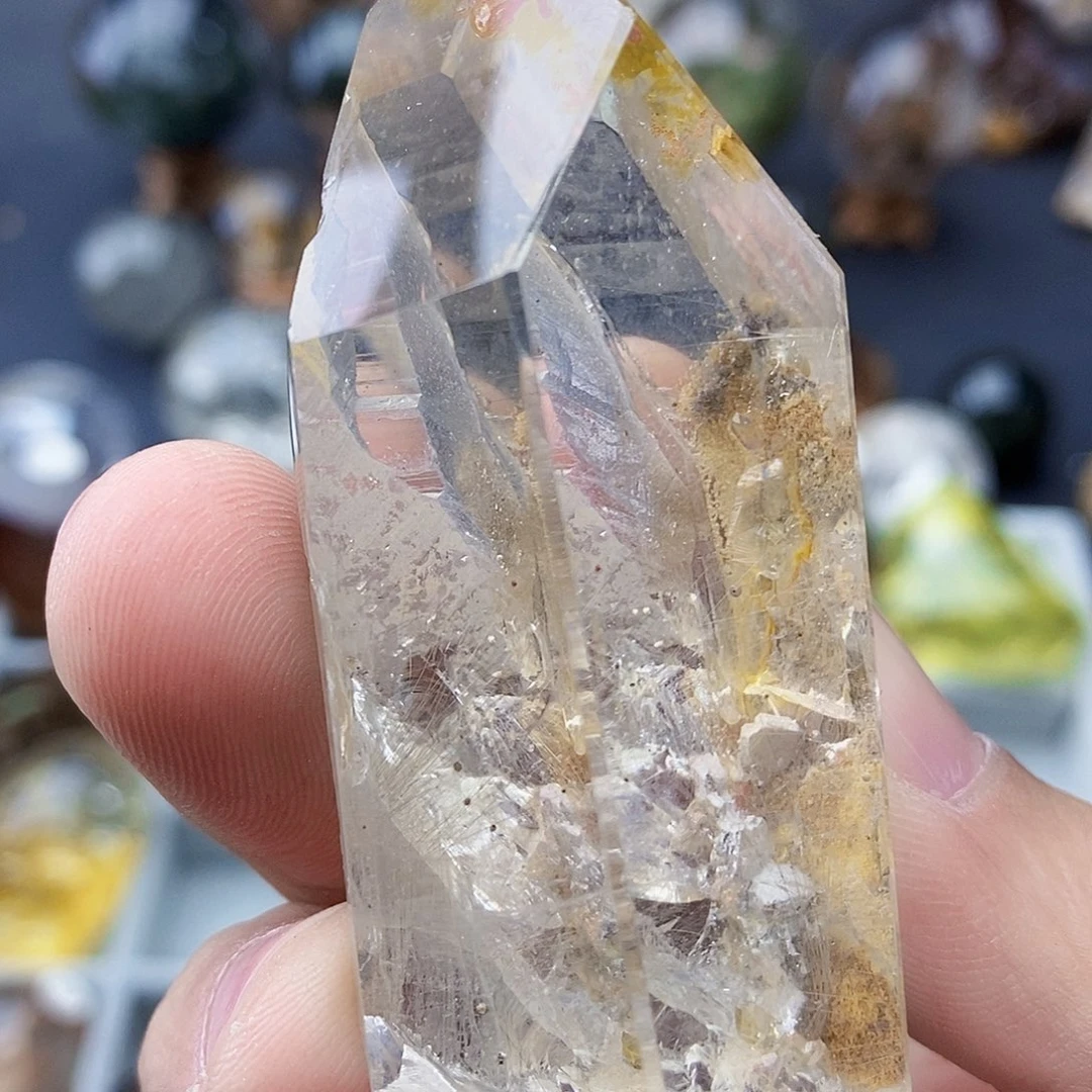 水晶天然水晶透亮光泽未镶嵌