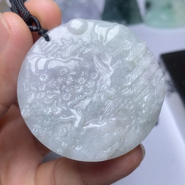 颈饰未镶嵌翡翠翡翠