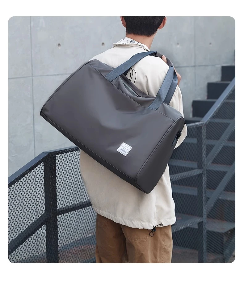 男士大容量手提旅行包袋出差行李包电脑包套拉杆包干分离健身包女