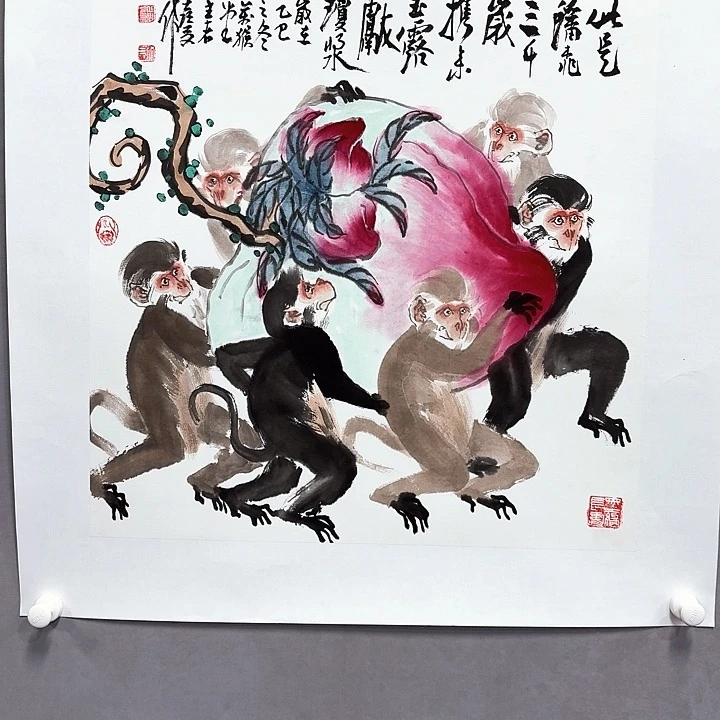 国画亲笔手绘放心去藏