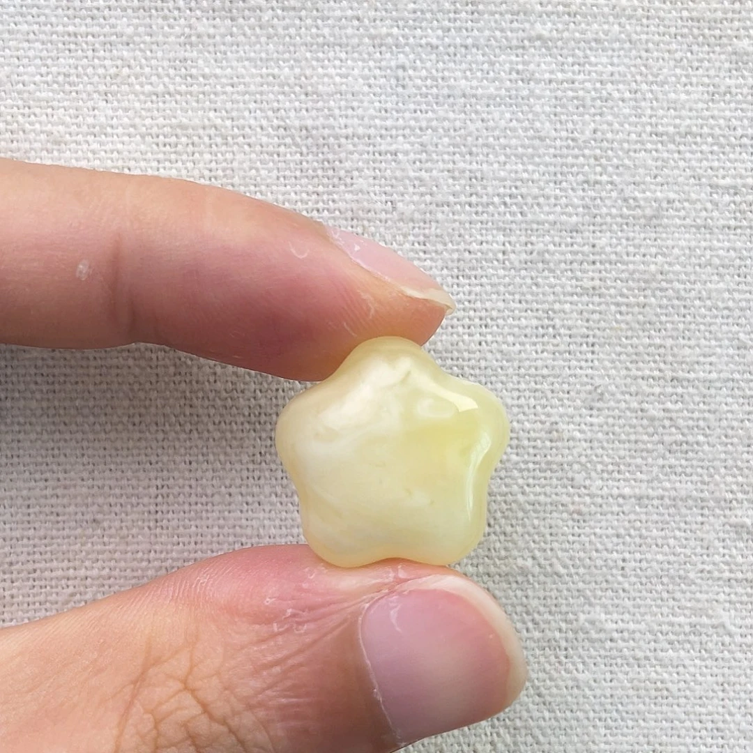 琥珀未镶嵌裸石星星