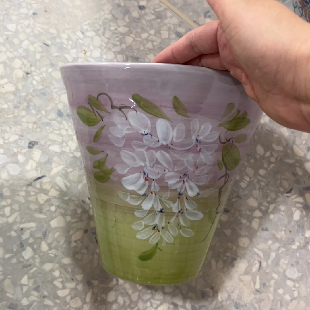 景德镇陶瓷花盆花盆