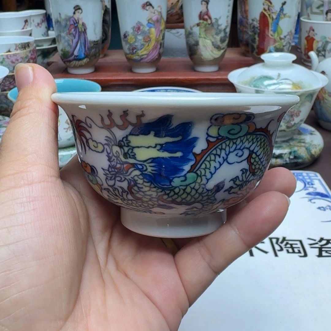 景德镇手工手绘展示