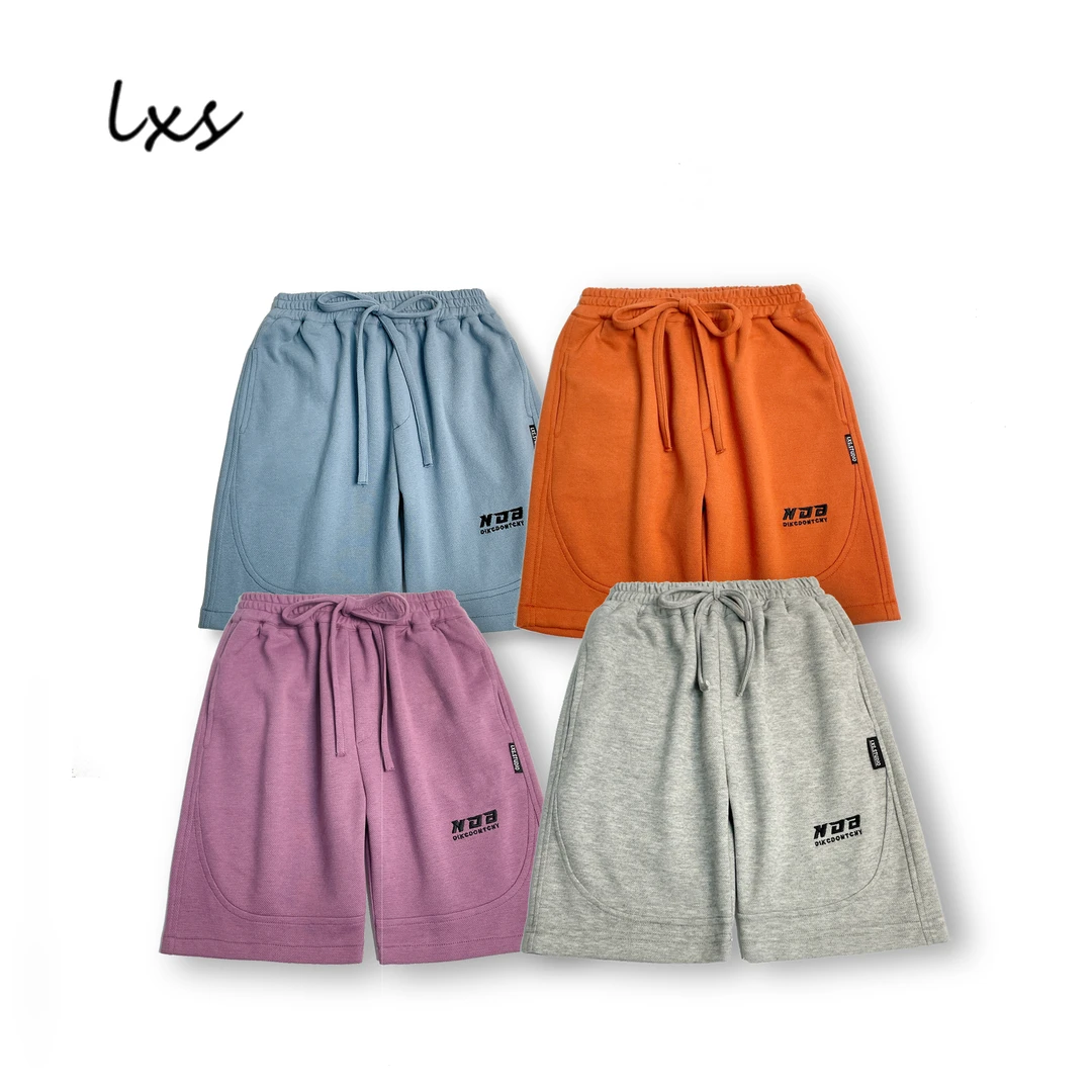 鹿小生舅舅严选童装儿童休闲裤百搭薄款韩版宽松时尚五分裤C88957