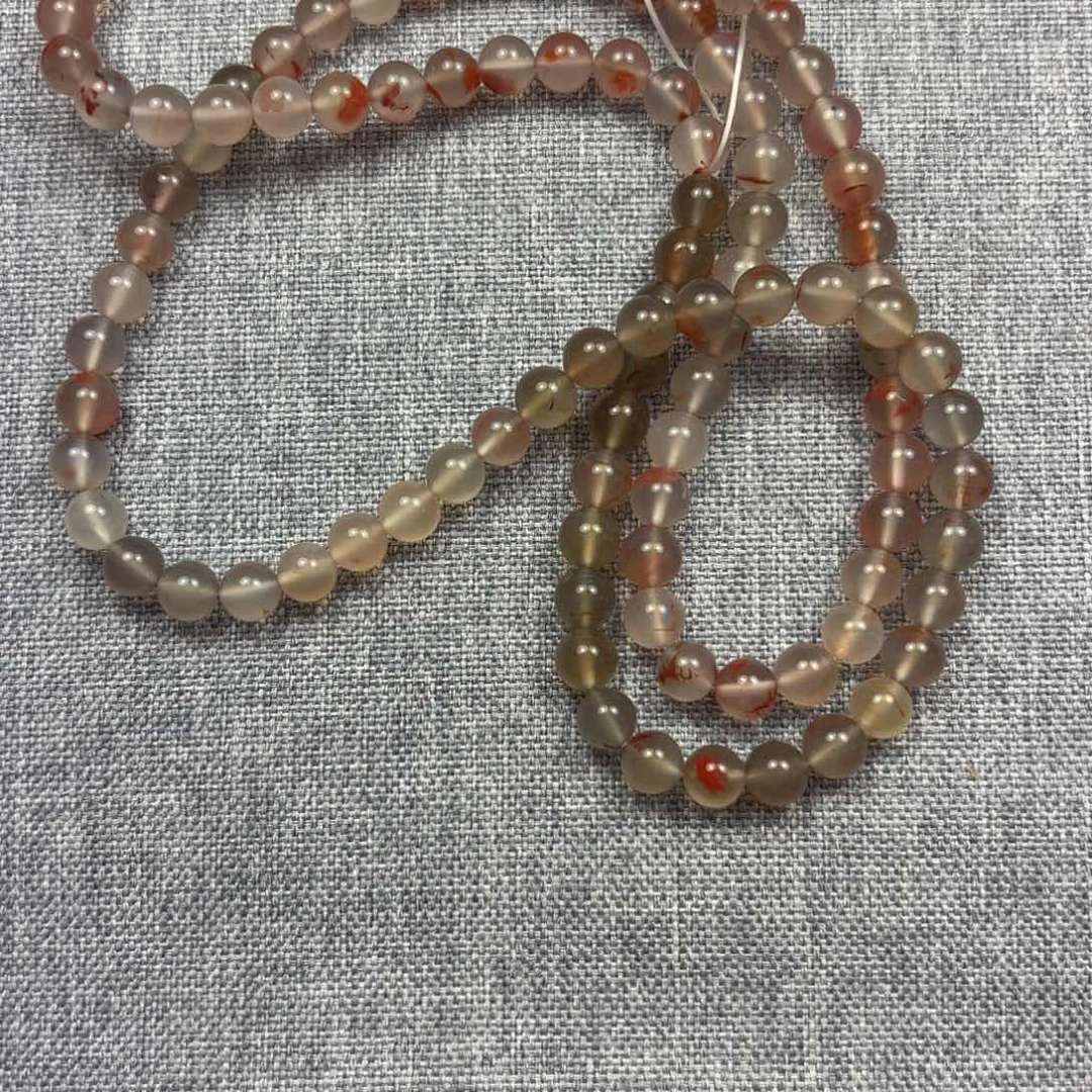 玛瑙/玉髓颈饰合金