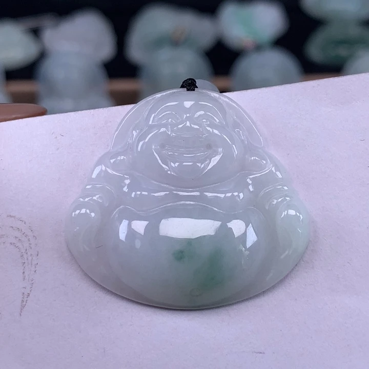 颈饰未镶嵌翡翠佛公
