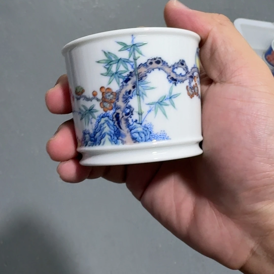 蘑***菇杯子瓷言所老曹甄选好瓷