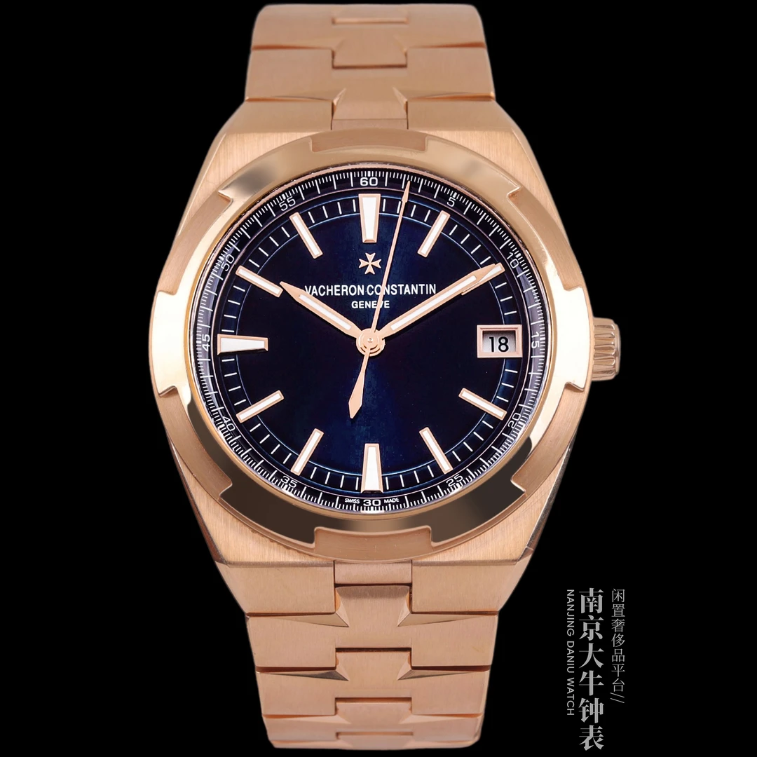 95新 Vacheron Constantin/江诗丹顿 全套纵横四海蓝面4500V 41mm