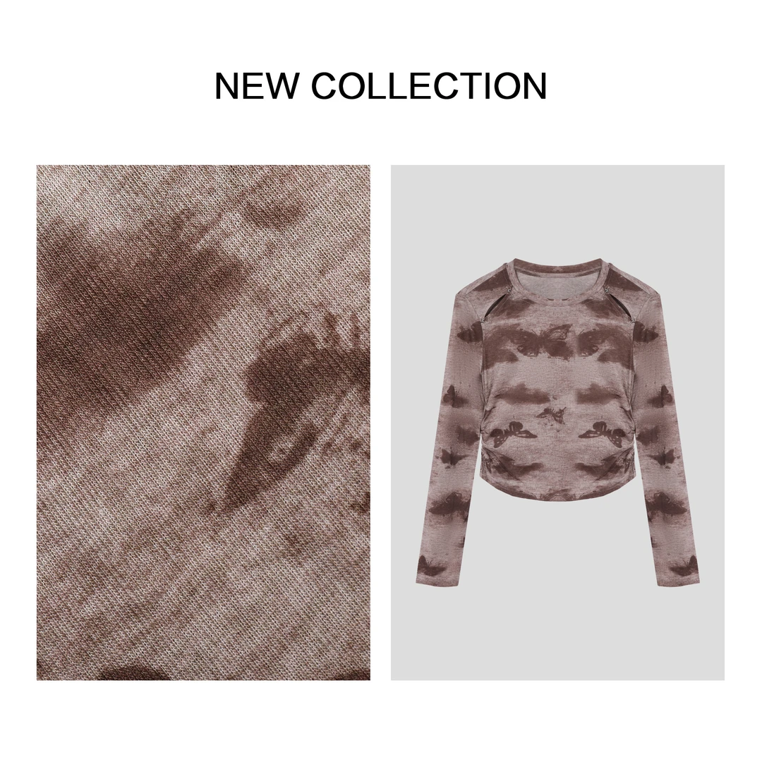 【香香专属】T3F39001B 时尚百搭女士长袖T恤-3709