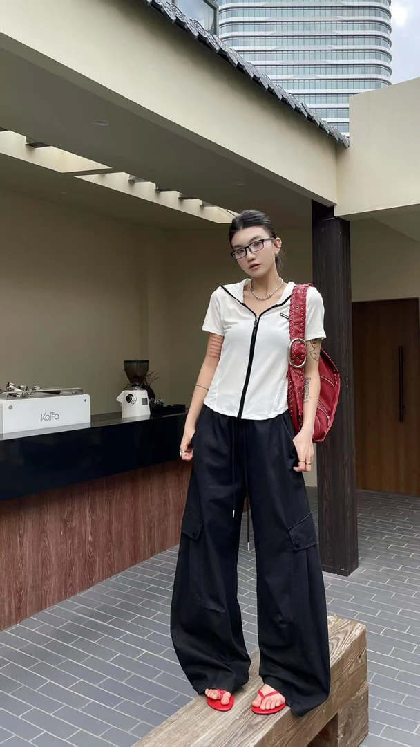 有货ZIY#9235夏季福利高品质裤脚两用工装休闲裤，裤长：105cm