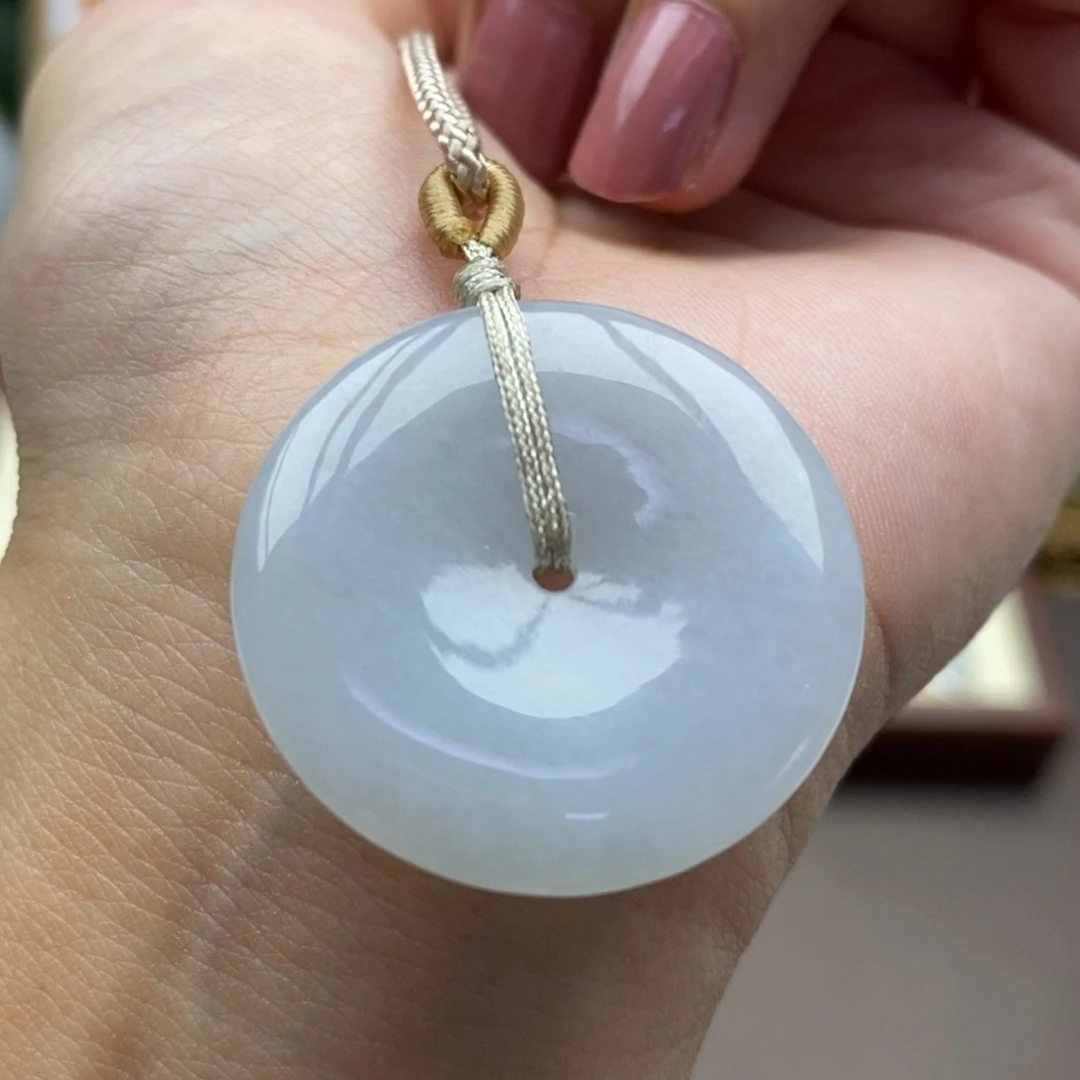 翡翠未镶嵌颈饰吊坠16