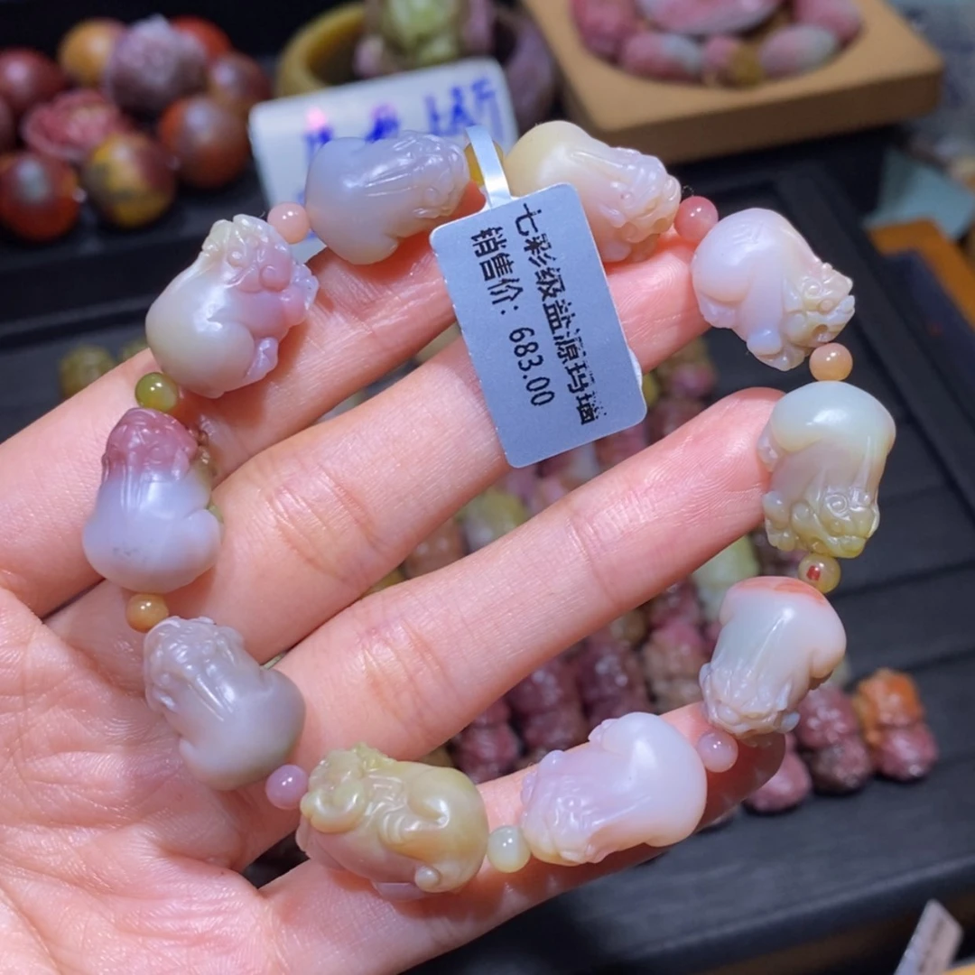 【闪购商品】未镶嵌手链玛瑙/玉髓盐源玛瑙