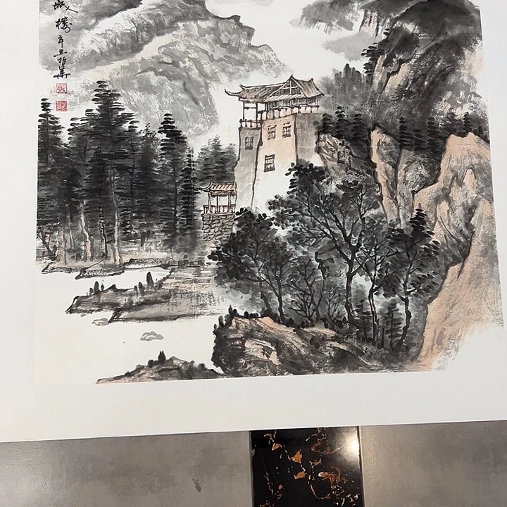 国画精品手绘作品