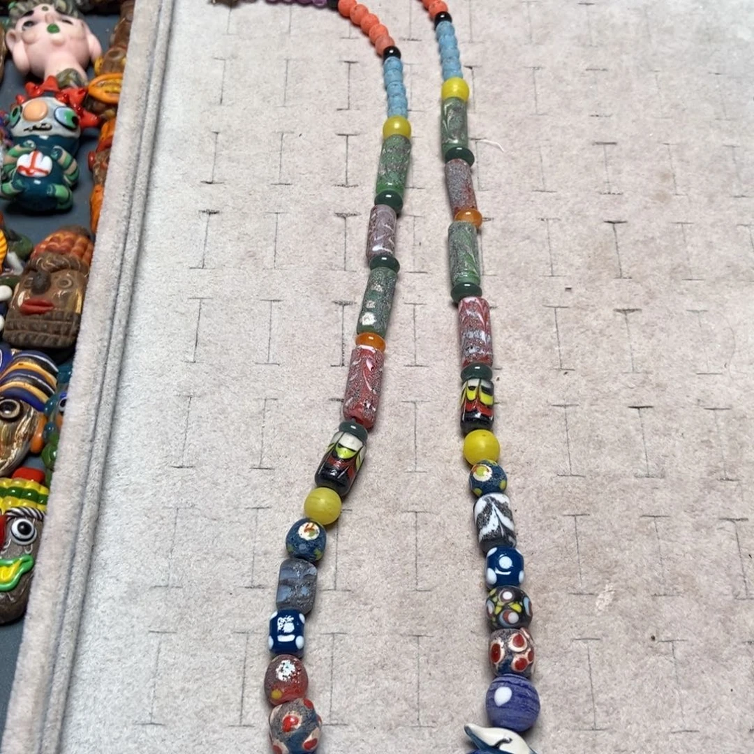 颈饰琉璃印度尼西亚链子